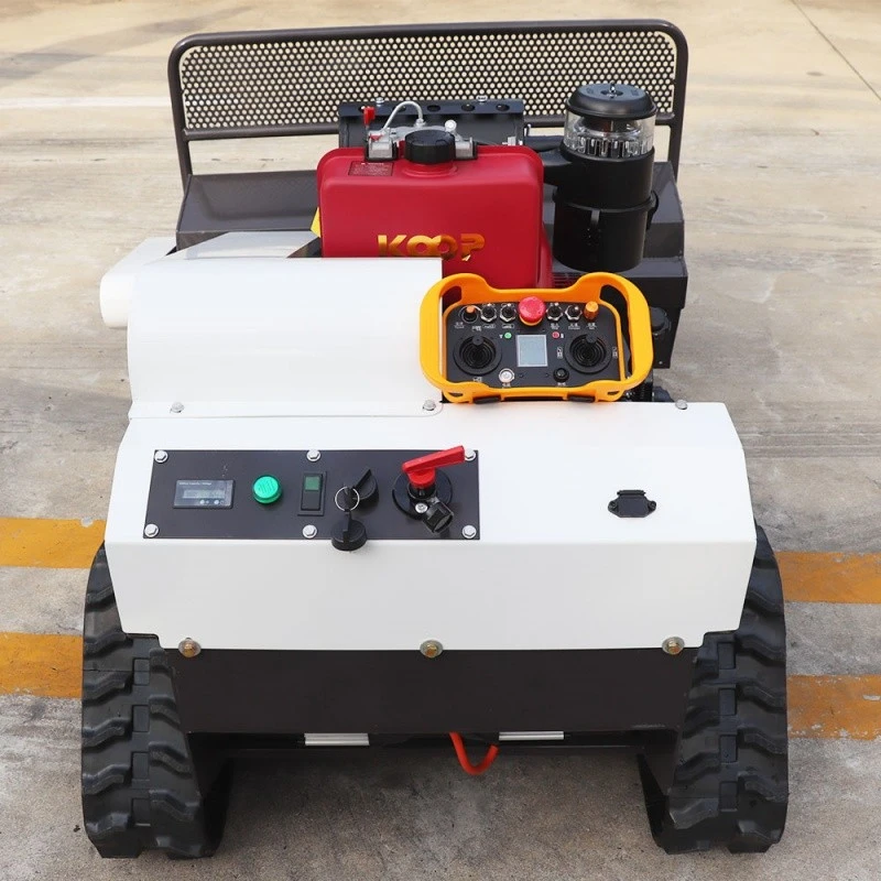 Remote Mower On Tracks factory